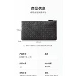 男士手拿包钱包轻奢超纤翻毛皮手抓包皮包商务手机包男款休闲手包